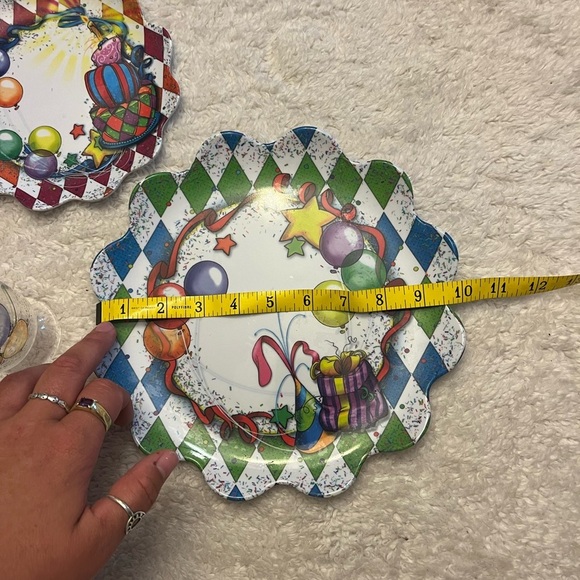 Plastic Celebration Plate & Cup Set - Picture 5 of 5